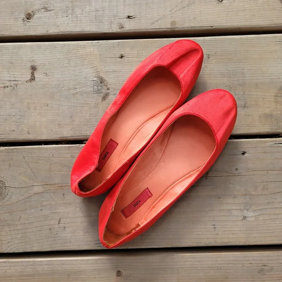 zara flat nylon ankle boots